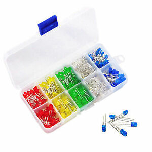 LED: 3mm & 5mm Assorted 200 Kit with Box