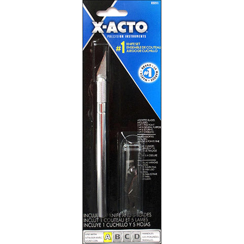 X-acto Knife Set #1 5 Assorted Blades